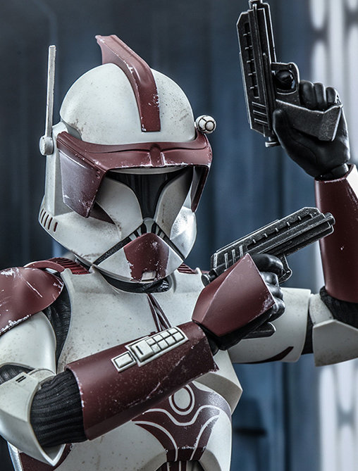 Star Wars - The Clone Wars: Clone Commander Fox, 1/6 Figur von Hot Toys