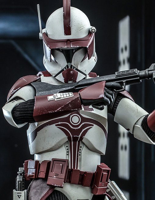 Star Wars - The Clone Wars: Clone Commander Fox, 1/6 Figur von Hot Toys