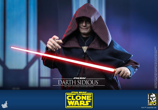 Star Wars - The Clone Wars: Darth Sidious, 1/6 Figur von Hot Toys