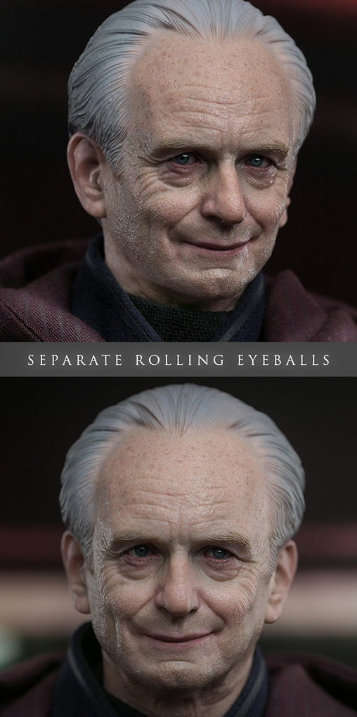 Star Wars - The Clone Wars: Darth Sidious, 1/6 Figur von Hot Toys