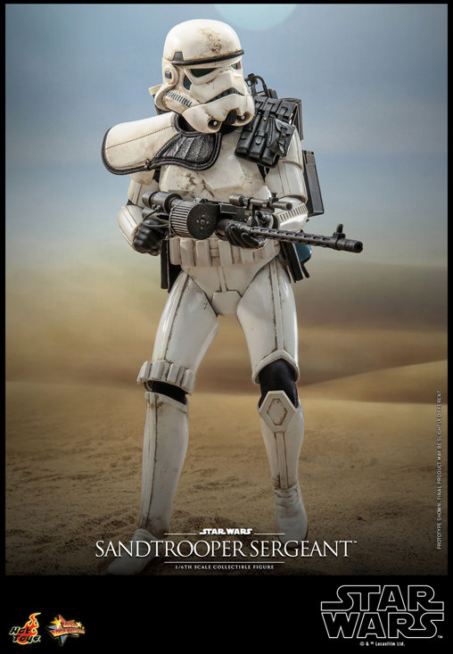Star Wars - Episode IV - A New Hope: Sandtrooper Sergeant, 1/6 Figur von Hot Toys