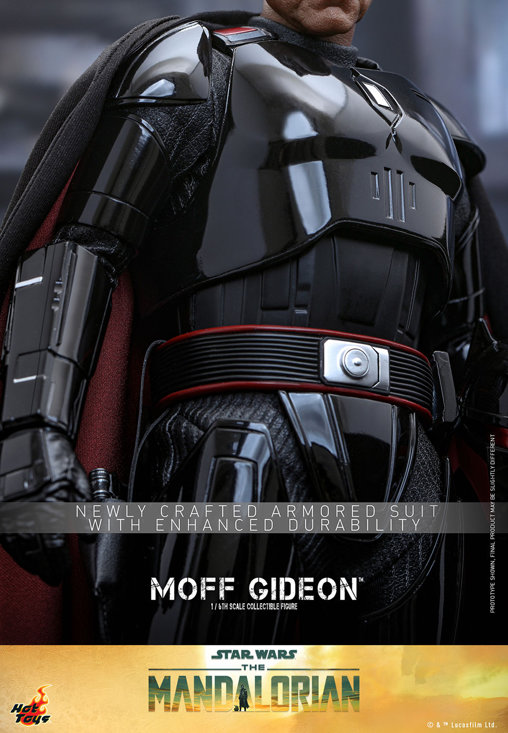 Star Wars - The Mandalorian: Moff Gideon - Beskar Armor, 1/6 Figur von Hot Toys