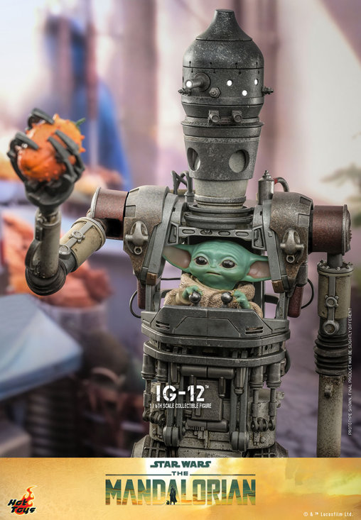 Star Wars - The Mandalorian: IG-12, 1/6 Figur von Hot Toys
