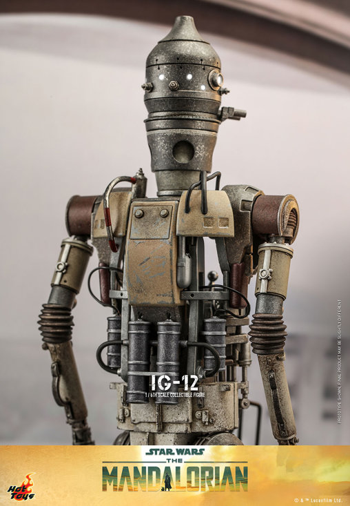 Star Wars - The Mandalorian: IG-12, 1/6 Figur von Hot Toys