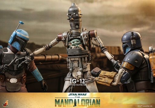 Star Wars - The Mandalorian: IG-12, 1/6 Figur von Hot Toys