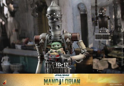 Star Wars - The Mandalorian: IG-12, 1/6 Figur von Hot Toys