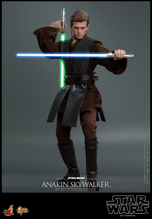 Star Wars - Episode II - Attack of the Clones: Anakin Skywalker, 1/6 Figur von Hot Toys