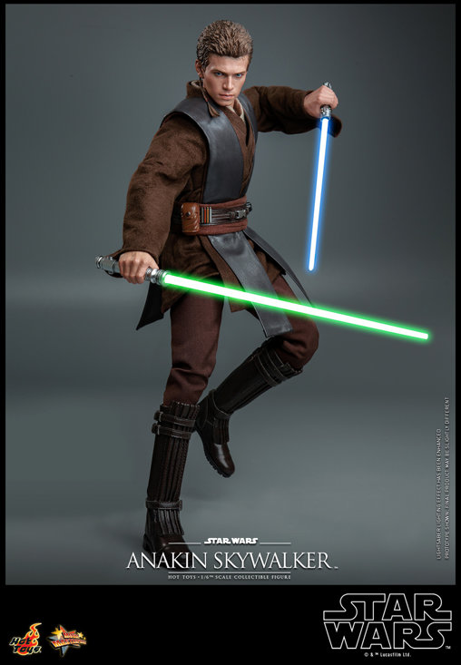 Star Wars - Episode II - Attack of the Clones: Anakin Skywalker, 1/6 Figur von Hot Toys
