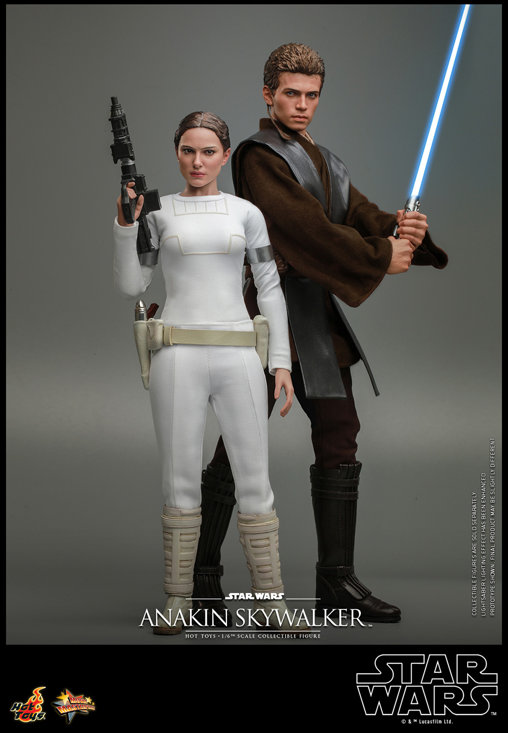 Star Wars - Episode II - Attack of the Clones: Anakin Skywalker, 1/6 Figur von Hot Toys