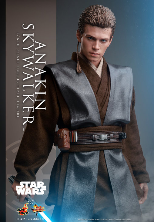 Star Wars - Episode II - Attack of the Clones: Anakin Skywalker, 1/6 Figur von Hot Toys