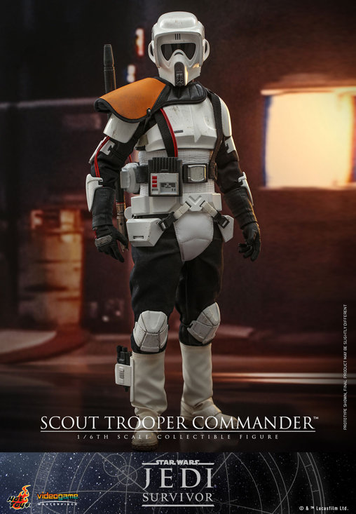 Star Wars - Jedi Survivor: Scout Trooper Commander, 1/6 Figur von Hot Toys