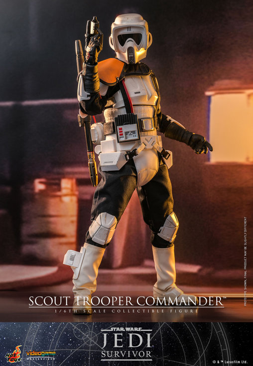 Star Wars - Jedi Survivor: Scout Trooper Commander, 1/6 Figur von Hot Toys