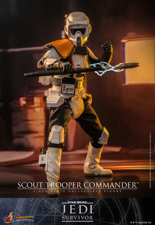 Star Wars - Jedi Survivor: Scout Trooper Commander, 1/6 Figur von Hot Toys