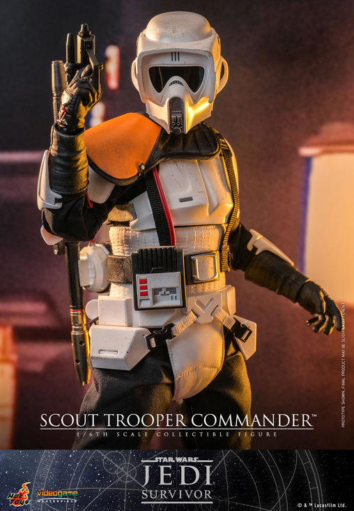 Star Wars - Jedi Survivor: Scout Trooper Commander, 1/6 Figur von Hot Toys