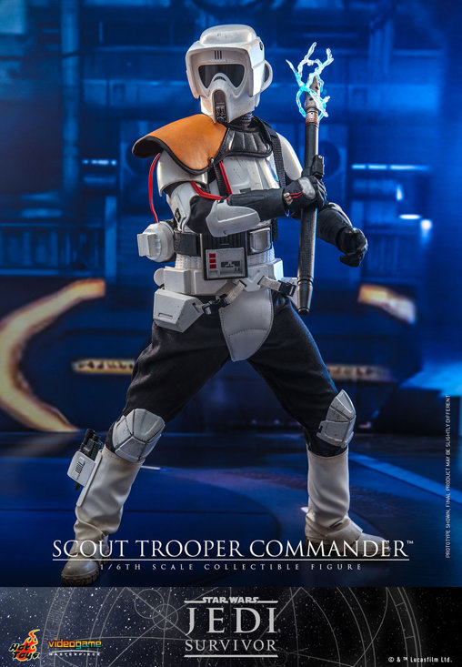 Star Wars - Jedi Survivor: Scout Trooper Commander, 1/6 Figur von Hot Toys