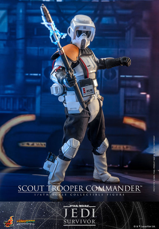 Star Wars - Jedi Survivor: Scout Trooper Commander, 1/6 Figur von Hot Toys