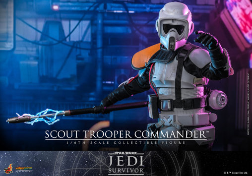 Star Wars - Jedi Survivor: Scout Trooper Commander, 1/6 Figur von Hot Toys