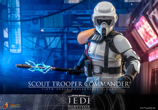 Star Wars - Jedi Survivor: Scout Trooper Commander, 1/6 Figur von Hot Toys