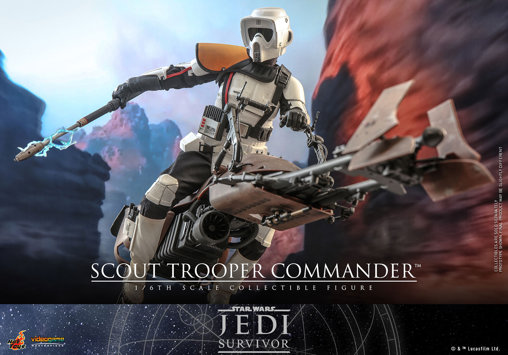 Star Wars - Jedi Survivor: Scout Trooper Commander, 1/6 Figur von Hot Toys