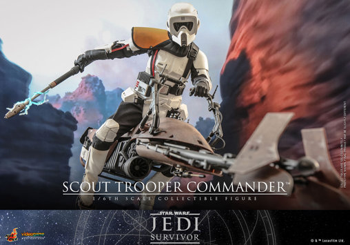 Star Wars - Jedi Survivor: Scout Trooper Commander, 1/6 Figur von Hot Toys