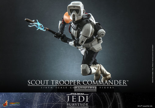 Star Wars - Jedi Survivor: Scout Trooper Commander, 1/6 Figur von Hot Toys