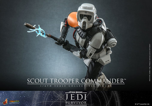 Star Wars - Jedi Survivor: Scout Trooper Commander, 1/6 Figur von Hot Toys