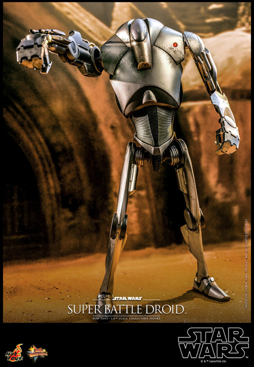Star Wars - Episode II - Attack of the Clones: Super Battle Droid, 1/6 Figur von Hot Toys