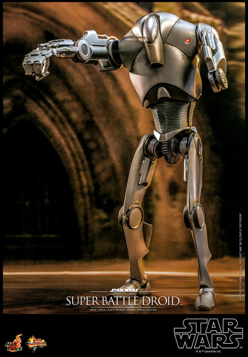 Star Wars - Episode II - Attack of the Clones: Super Battle Droid, 1/6 Figur von Hot Toys