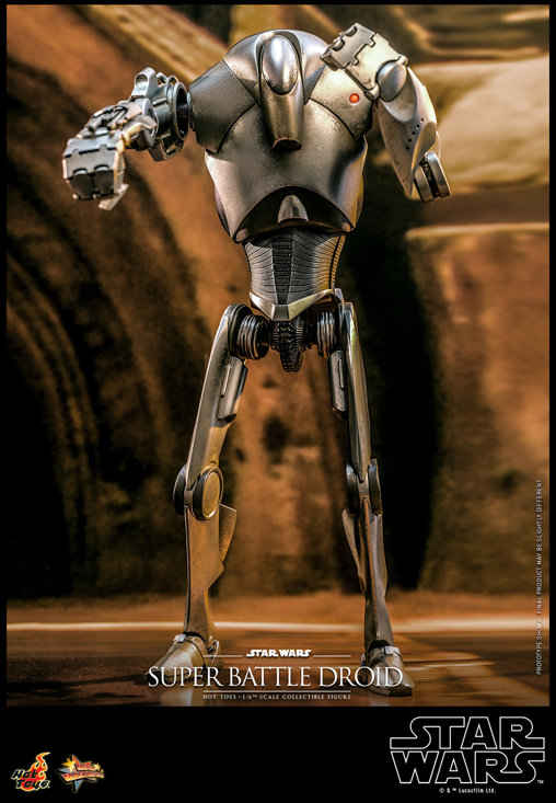 Star Wars - Episode II - Attack of the Clones: Super Battle Droid, 1/6 Figur von Hot Toys