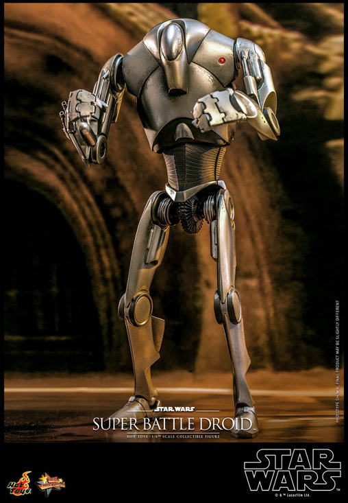 Star Wars - Episode II - Attack of the Clones: Super Battle Droid, 1/6 Figur von Hot Toys