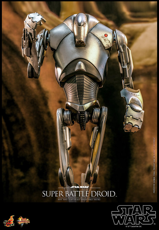 Star Wars - Episode II - Attack of the Clones: Super Battle Droid, 1/6 Figur von Hot Toys