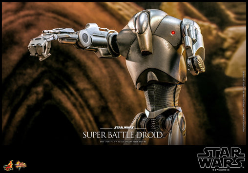 Star Wars - Episode II - Attack of the Clones: Super Battle Droid, 1/6 Figur von Hot Toys