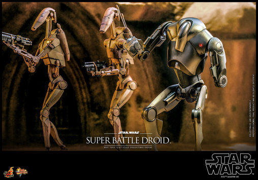 Star Wars - Episode II - Attack of the Clones: Super Battle Droid, 1/6 Figur von Hot Toys