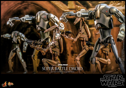 Star Wars - Episode II - Attack of the Clones: Super Battle Droid, 1/6 Figur von Hot Toys