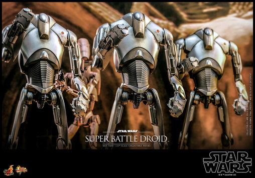 Star Wars - Episode II - Attack of the Clones: Super Battle Droid, 1/6 Figur von Hot Toys