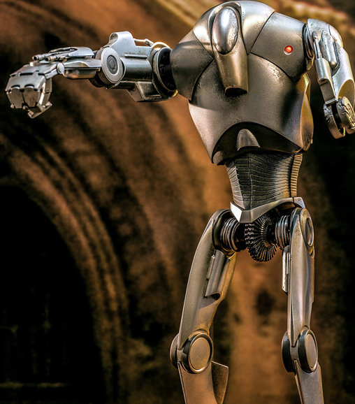 Star Wars - Episode II - Attack of the Clones: Super Battle Droid, 1/6 Figur von Hot Toys