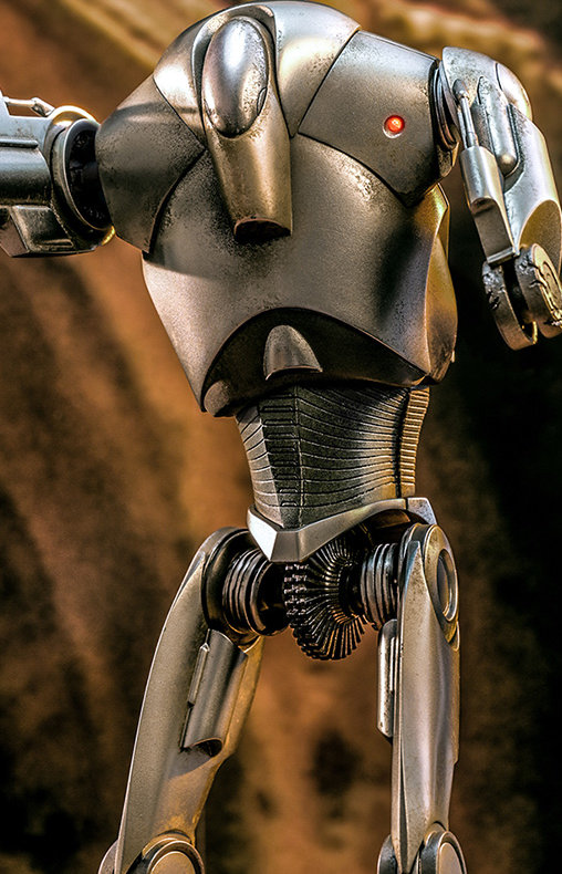 Star Wars - Episode II - Attack of the Clones: Super Battle Droid, 1/6 Figur von Hot Toys