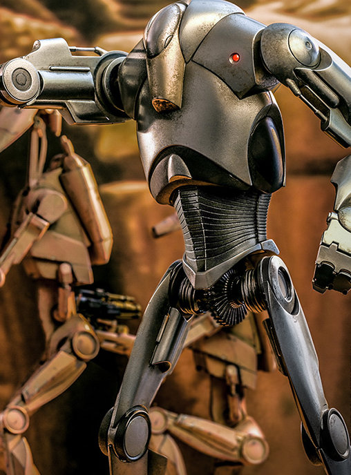 Star Wars - Episode II - Attack of the Clones: Super Battle Droid, 1/6 Figur von Hot Toys