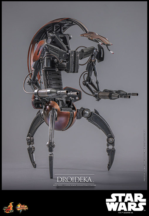 Star Wars - Episode I - The Phantom Menace: Droideka, 1/6 Figur von Hot Toys