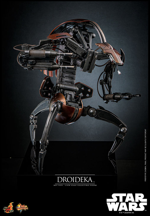 Star Wars - Episode I - The Phantom Menace: Droideka, 1/6 Figur von Hot Toys