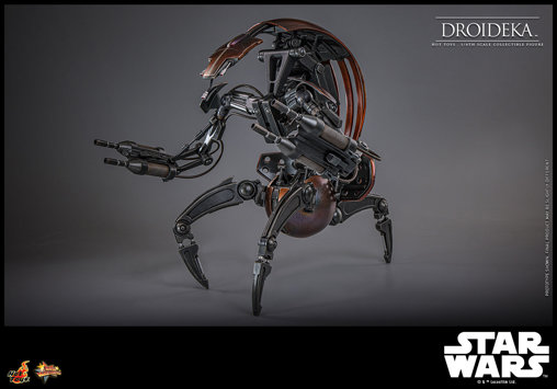 Star Wars - Episode I - The Phantom Menace: Droideka, 1/6 Figur von Hot Toys