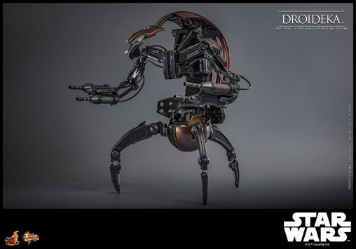Star Wars - Episode I - The Phantom Menace: Droideka, 1/6 Figur von Hot Toys