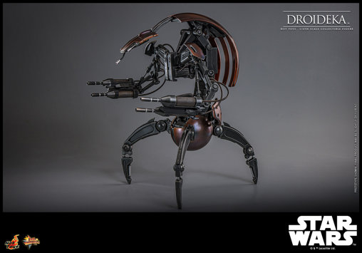 Star Wars - Episode I - The Phantom Menace: Droideka, 1/6 Figur von Hot Toys