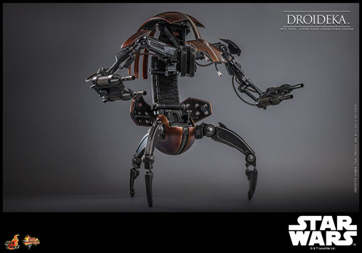 Star Wars - Episode I - The Phantom Menace: Droideka, 1/6 Figur von Hot Toys