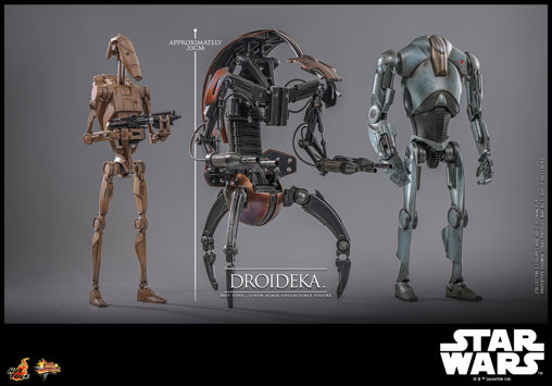 Star Wars - Episode I - The Phantom Menace: Droideka, 1/6 Figur von Hot Toys