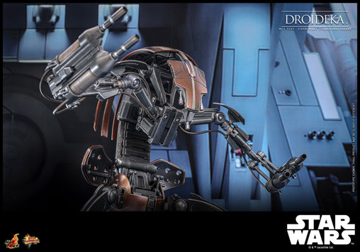 Star Wars - Episode I - The Phantom Menace: Droideka, 1/6 Figur von Hot Toys