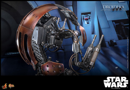 Star Wars - Episode I - The Phantom Menace: Droideka, 1/6 Figur von Hot Toys