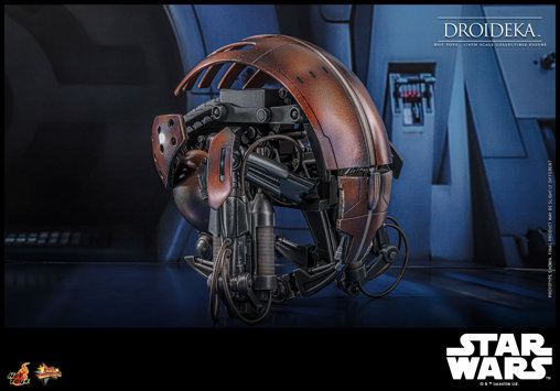 Star Wars - Episode I - The Phantom Menace: Droideka, 1/6 Figur von Hot Toys