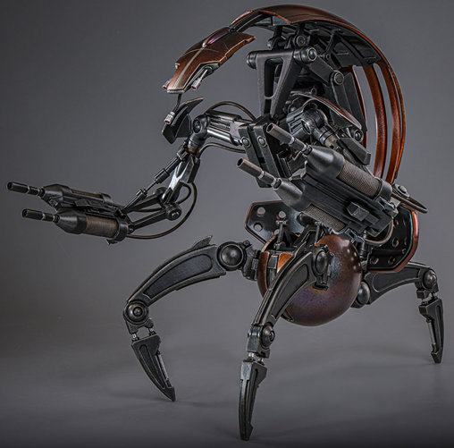 Star Wars - Episode I - The Phantom Menace: Droideka, 1/6 Figur von Hot Toys