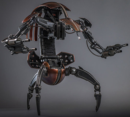 Star Wars - Episode I - The Phantom Menace: Droideka, 1/6 Figur von Hot Toys